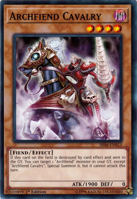 Archfiend Cavalry [SR06-EN013] Common | Game Master's Emporium (The New GME)