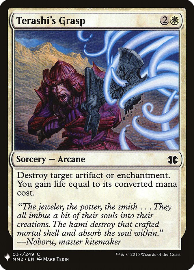 Terashi's Grasp [Mystery Booster] | Game Master's Emporium (The New GME)