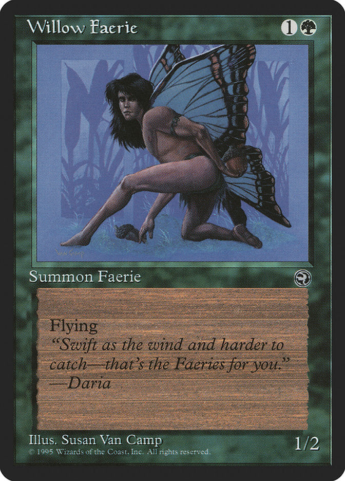 Willow Faerie (Daria Flavor Text) [Homelands] | Game Master's Emporium (The New GME)