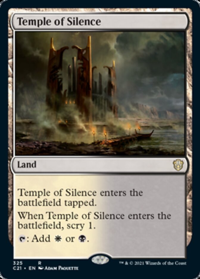 Temple of Silence [Commander 2021] | Game Master's Emporium (The New GME)