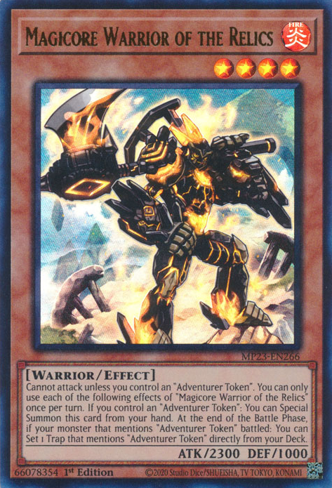 Magicore Warrior of the Relics [MP23-EN266] Ultra Rare | Game Master's Emporium (The New GME)