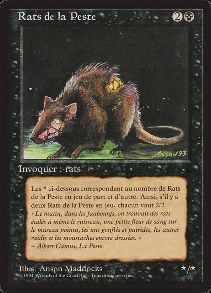 Plague Rats [Foreign Black Border] | Game Master's Emporium (The New GME)