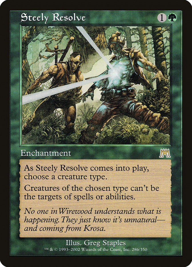 Steely Resolve [Onslaught] | Game Master's Emporium (The New GME)