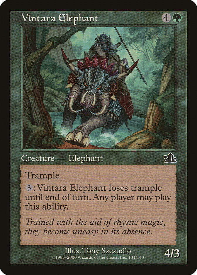 Vintara Elephant [Prophecy] | Game Master's Emporium (The New GME)