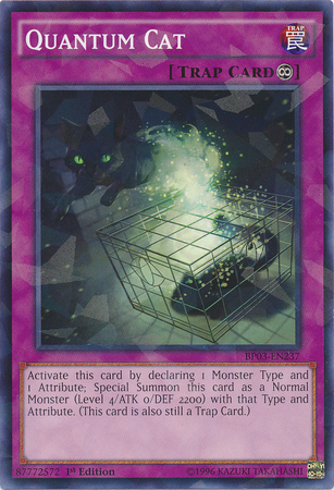 Quantum Cat [BP03-EN237] Shatterfoil Rare | Game Master's Emporium (The New GME)