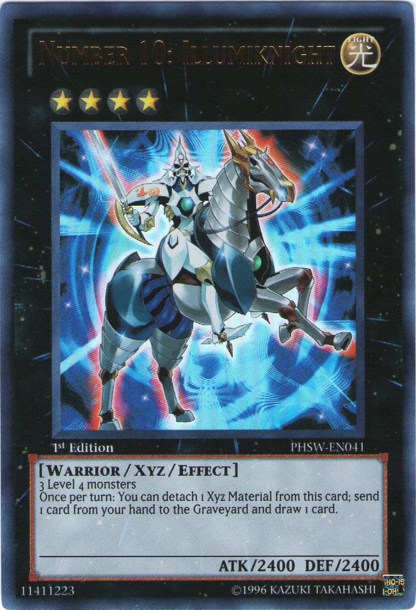Number 10: Illumiknight [PHSW-EN041] Ultra Rare | Game Master's Emporium (The New GME)