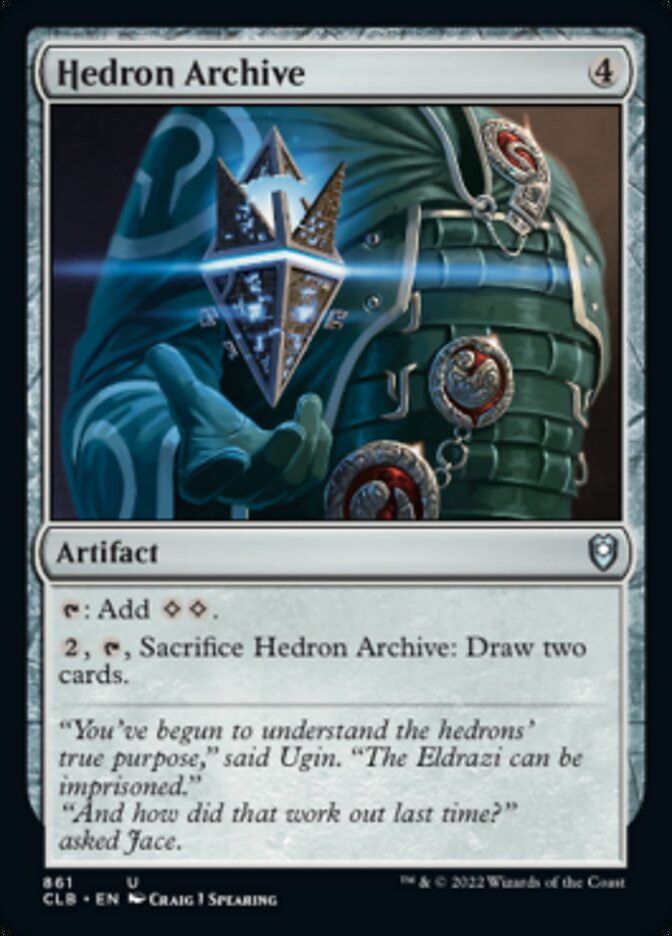 Hedron Archive [Commander Legends: Battle for Baldur's Gate] | Game Master's Emporium (The New GME)