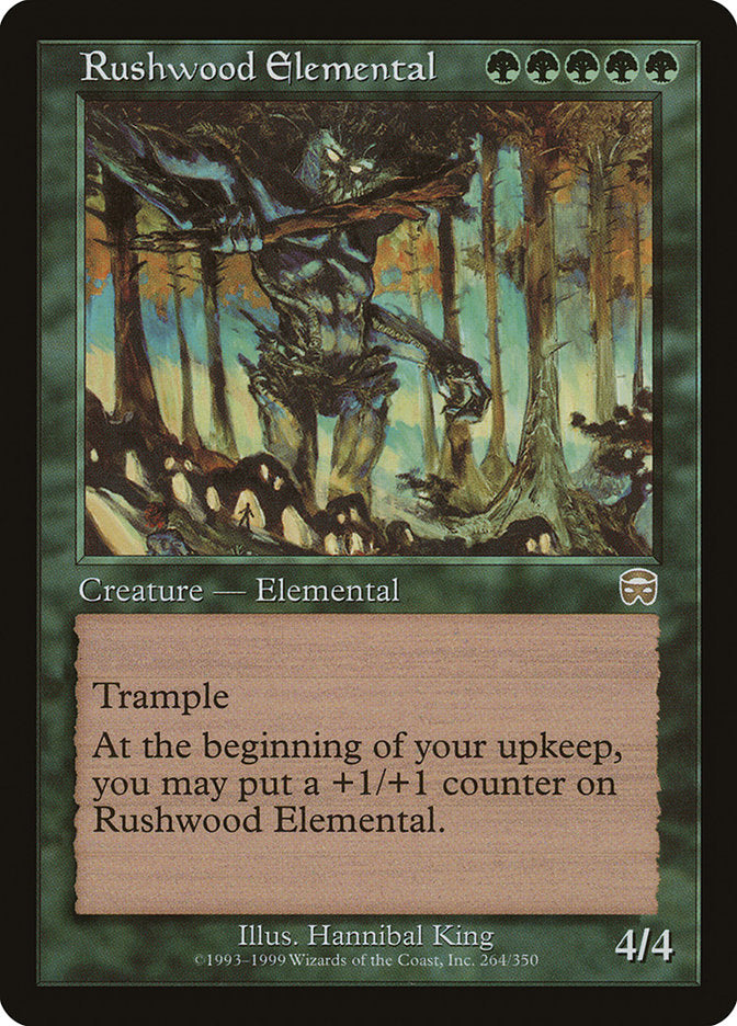 Rushwood Elemental [Mercadian Masques] | Game Master's Emporium (The New GME)