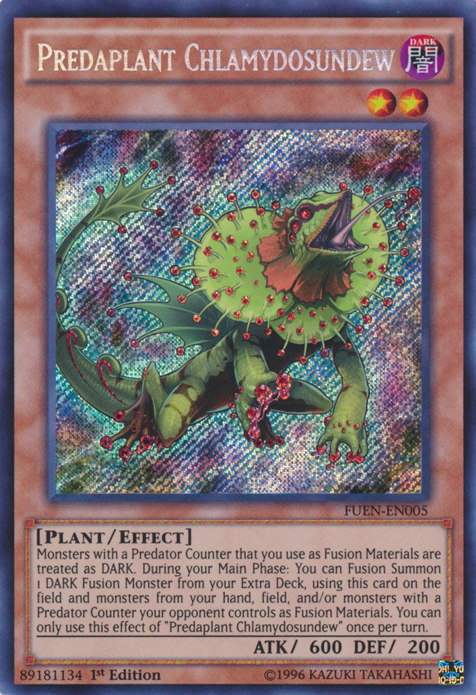 Predaplant Chlamydosundew [FUEN-EN005] Secret Rare | Game Master's Emporium (The New GME)