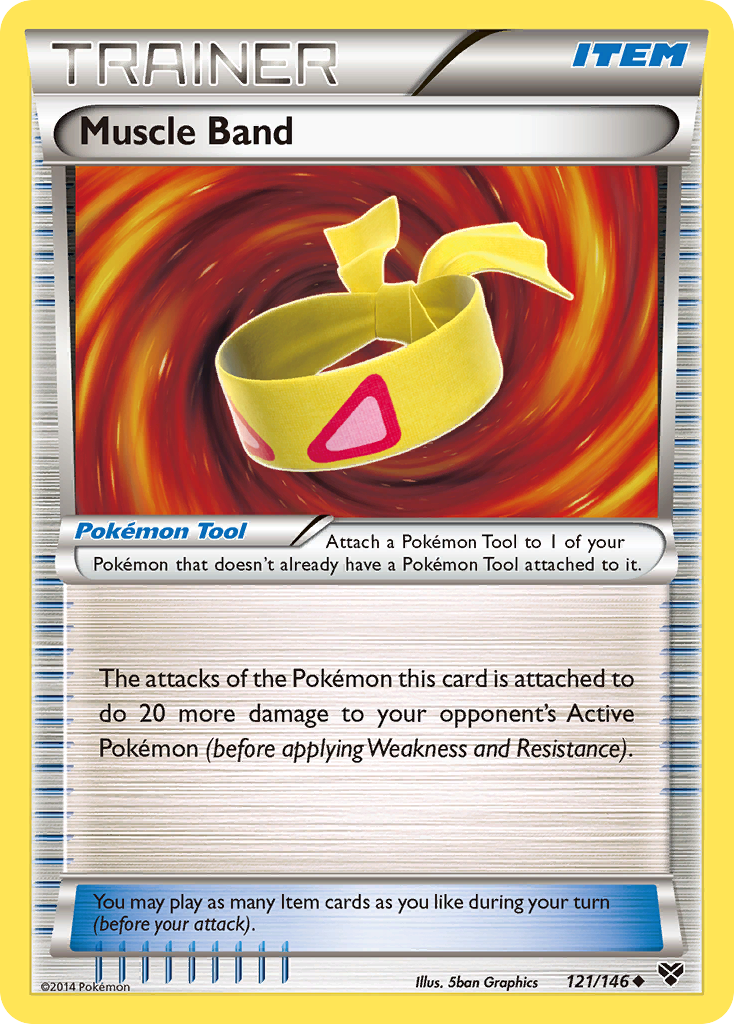 Muscle Band (121/146) [XY: Base Set] | Game Master's Emporium (The New GME)