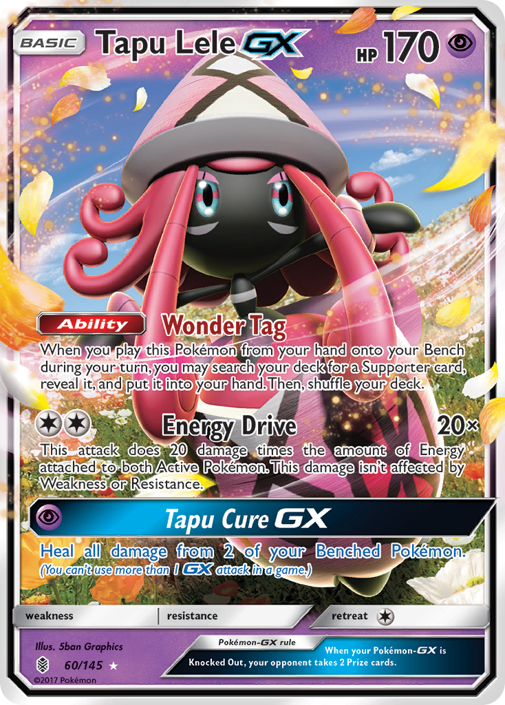 Tapu Lele GX (60/145) [Sun & Moon: Guardians Rising] | Game Master's Emporium (The New GME)