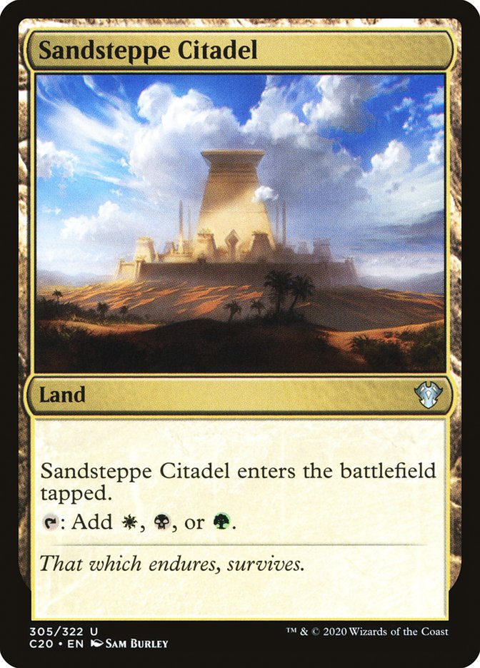 Sandsteppe Citadel [Commander 2020] | Game Master's Emporium (The New GME)