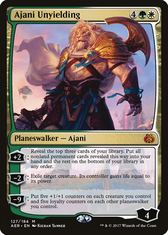 Ajani Unyielding [Aether Revolt] | Game Master's Emporium (The New GME)
