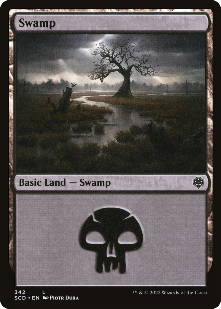 Swamp (342) [Starter Commander Decks] | Game Master's Emporium (The New GME)