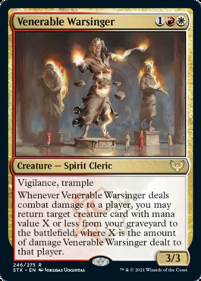 Venerable Warsinger [Strixhaven: School of Mages] | Game Master's Emporium (The New GME)