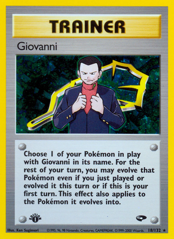 Giovanni (18/132) [Gym Challenge 1st Edition] | Game Master's Emporium (The New GME)