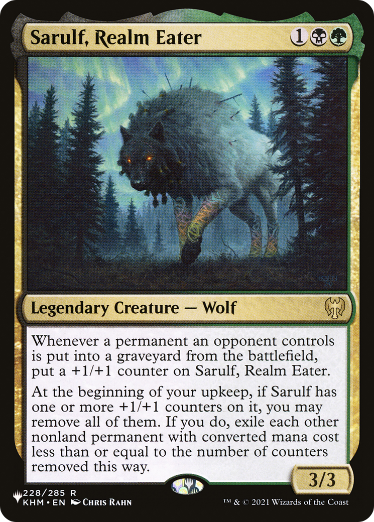 Sarulf, Realm Eater [The List] | Game Master's Emporium (The New GME)