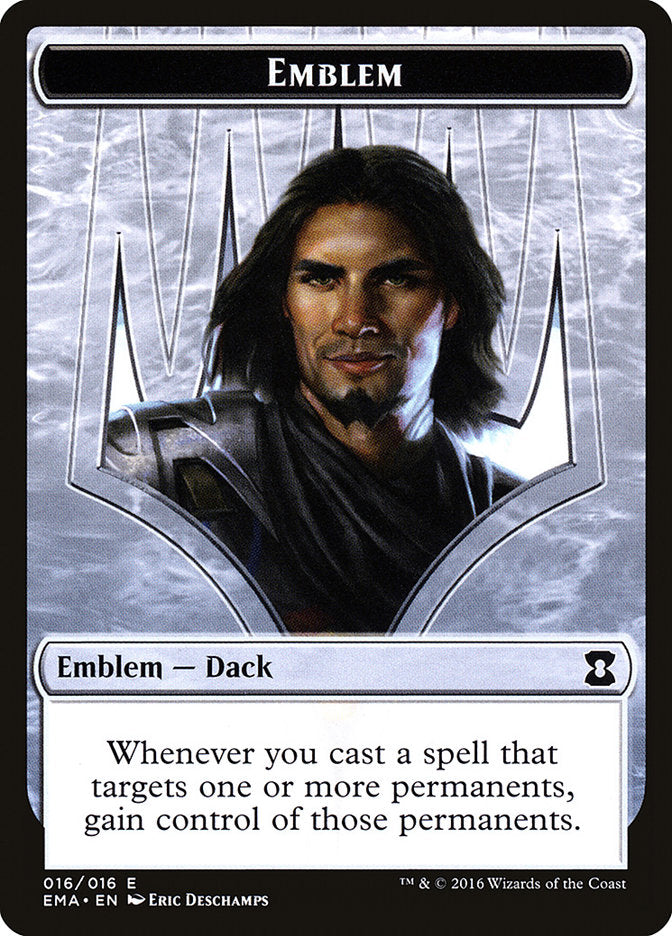 Dack Fayden Emblem [Eternal Masters Tokens] | Game Master's Emporium (The New GME)