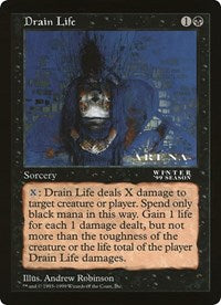 Drain Life (Oversized) [Oversize Cards] | Game Master's Emporium (The New GME)