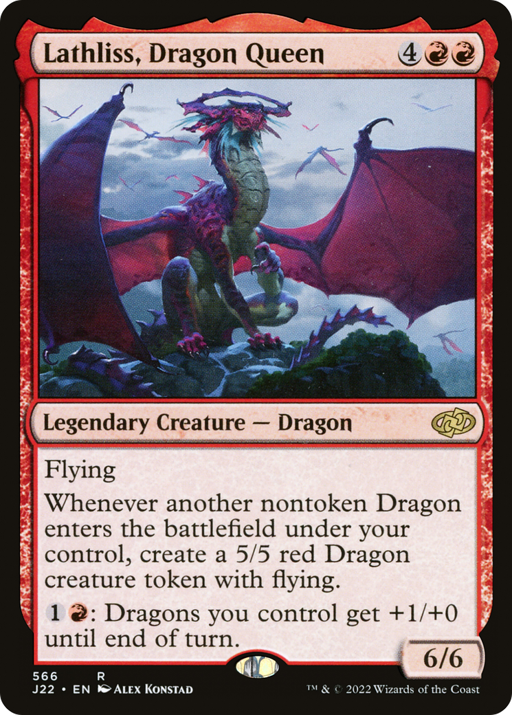 Lathliss, Dragon Queen [Jumpstart 2022] | Game Master's Emporium (The New GME)