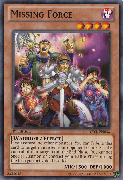 Missing Force [ABYR-EN038] Common | Game Master's Emporium (The New GME)