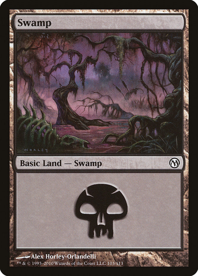 Swamp (103) [Duels of the Planeswalkers] | Game Master's Emporium (The New GME)