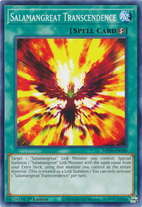 Salamangreat Transcendence [MP20-EN180] Common | Game Master's Emporium (The New GME)