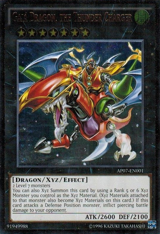 Gaia Dragon, the Thunder Charger [AP07-EN001] Ultimate Rare | Game Master's Emporium (The New GME)