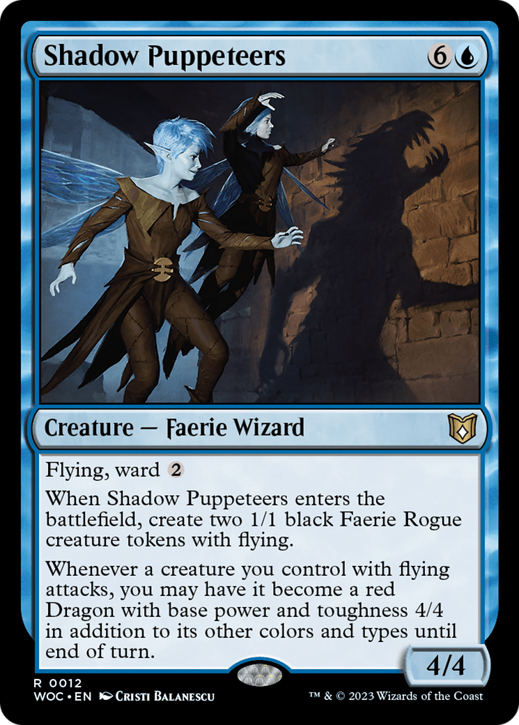Shadow Puppeteers [Wilds of Eldraine Commander] | Game Master's Emporium (The New GME)