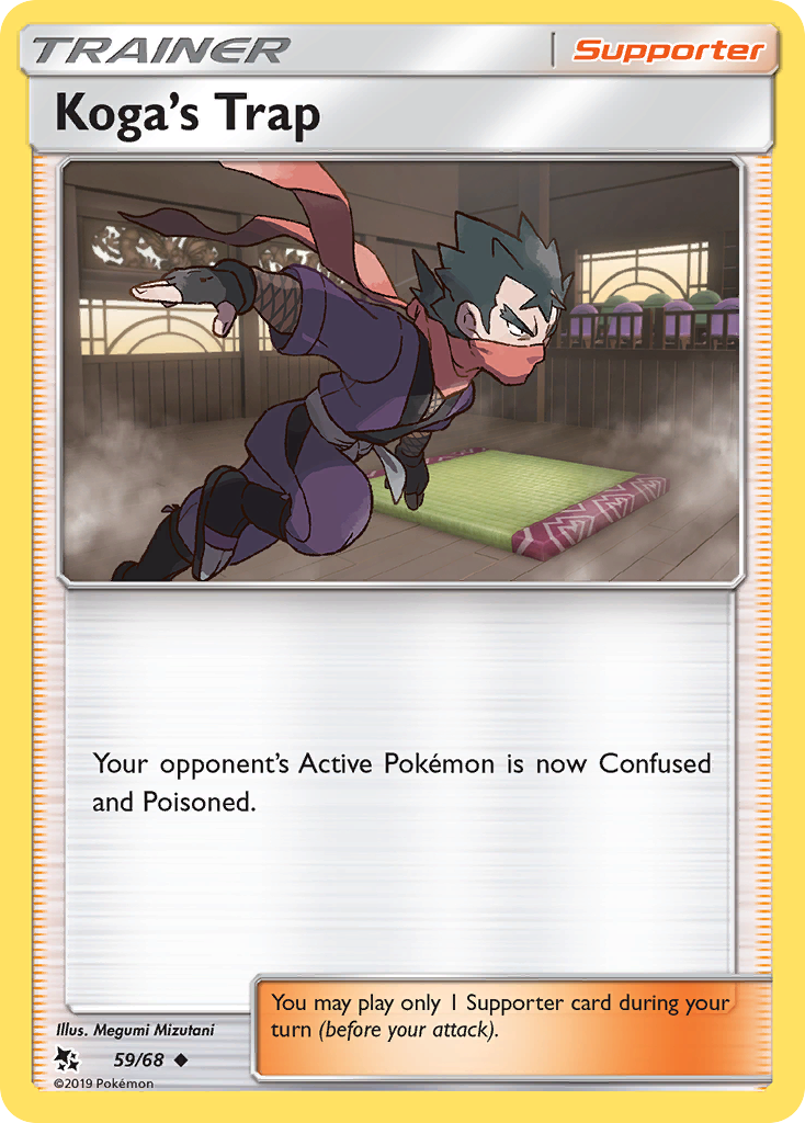 Koga's Trap (59/68) [Sun & Moon: Hidden Fates] | Game Master's Emporium (The New GME)