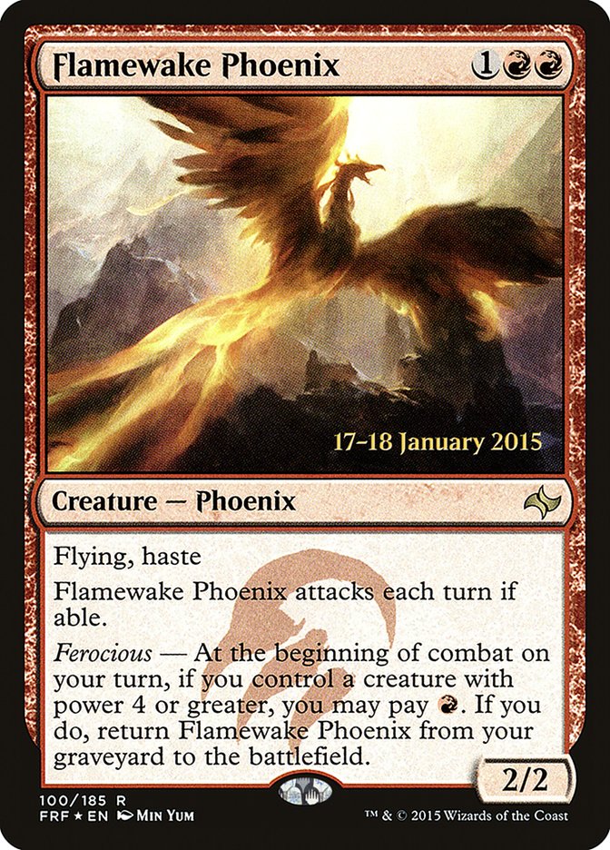 Flamewake Phoenix [Fate Reforged Prerelease Promos] | Game Master's Emporium (The New GME)