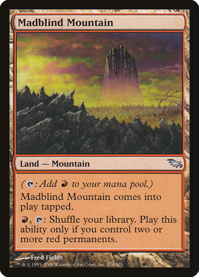 Madblind Mountain [Shadowmoor] | Game Master's Emporium (The New GME)