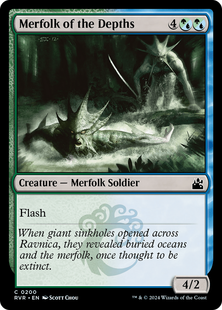 Merfolk of the Depths [Ravnica Remastered] | Game Master's Emporium (The New GME)