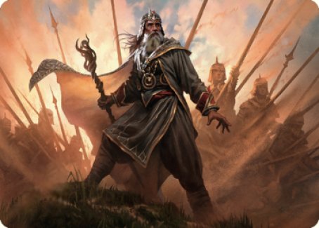 Hazezon, Shaper of Sand Art Card [Dominaria United Art Series] | Game Master's Emporium (The New GME)