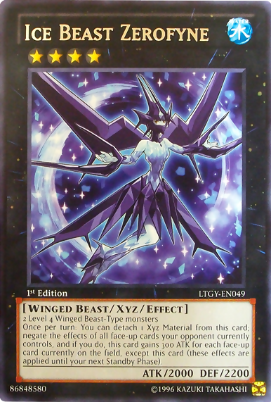 Ice Beast Zerofyne [LTGY-EN049] Rare | Game Master's Emporium (The New GME)