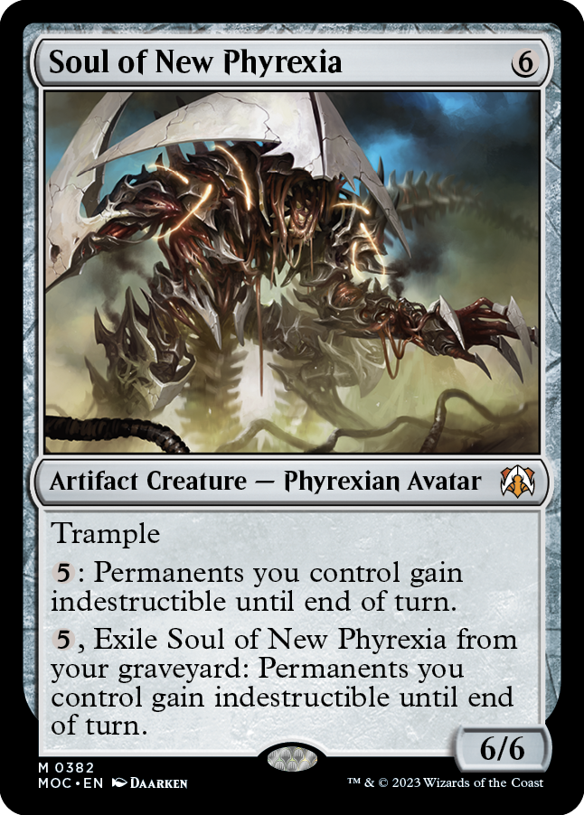 Soul of New Phyrexia [March of the Machine Commander] | Game Master's Emporium (The New GME)