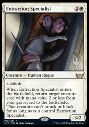 Extraction Specialist (Promo Pack) [Streets of New Capenna Promos] | Game Master's Emporium (The New GME)