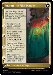 Huatli, Poet of Unity // Roar of the Fifth People [The Lost Caverns of Ixalan] | Game Master's Emporium (The New GME)