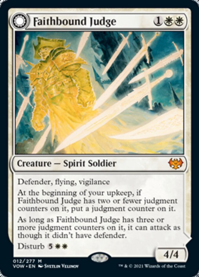 Faithbound Judge // Sinner's Judgment [Innistrad: Crimson Vow] | Game Master's Emporium (The New GME)