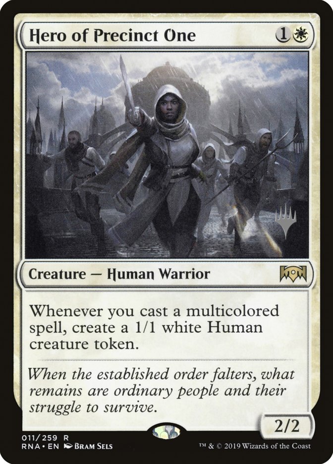 Hero of Precinct One (Promo Pack) [Ravnica Allegiance Promos] | Game Master's Emporium (The New GME)