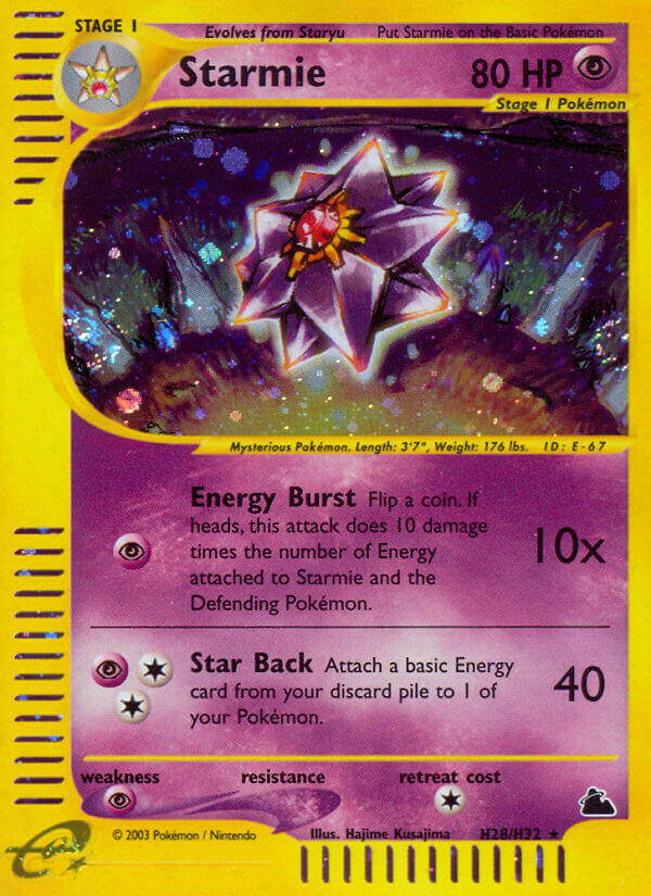 Starmie (H28/H32) [Skyridge] | Game Master's Emporium (The New GME)
