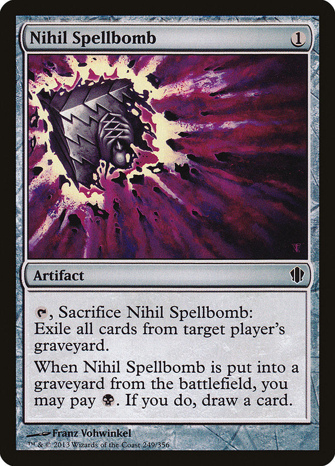 Nihil Spellbomb [Commander 2013] | Game Master's Emporium (The New GME)