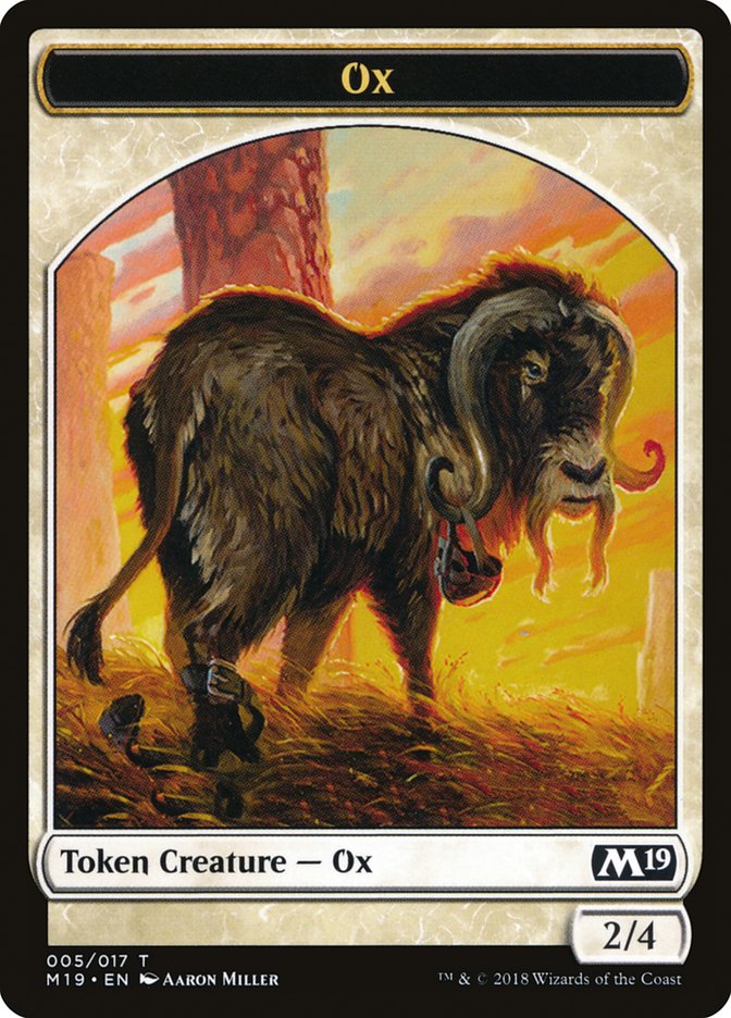 Ox Token [Core Set 2019 Tokens] | Game Master's Emporium (The New GME)