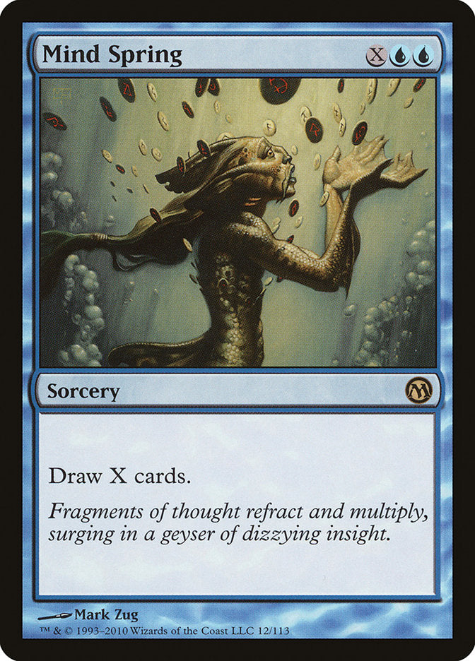 Mind Spring [Duels of the Planeswalkers] | Game Master's Emporium (The New GME)