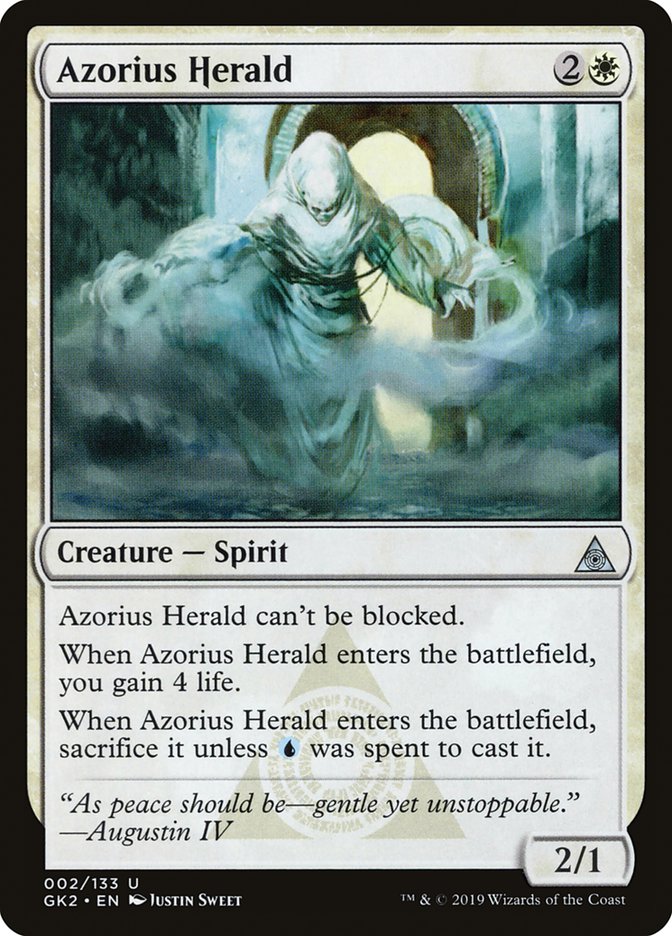 Azorius Herald [Ravnica Allegiance Guild Kit] | Game Master's Emporium (The New GME)