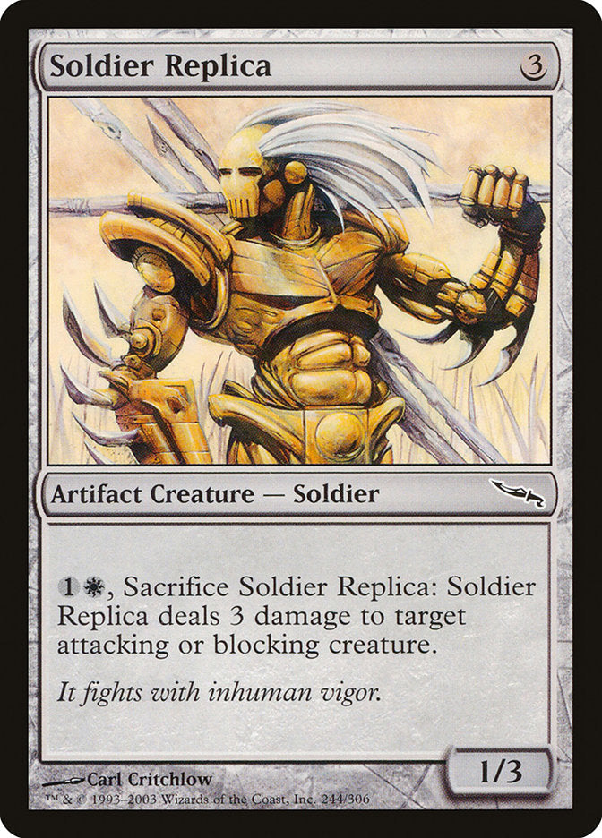 Soldier Replica [Mirrodin] | Game Master's Emporium (The New GME)