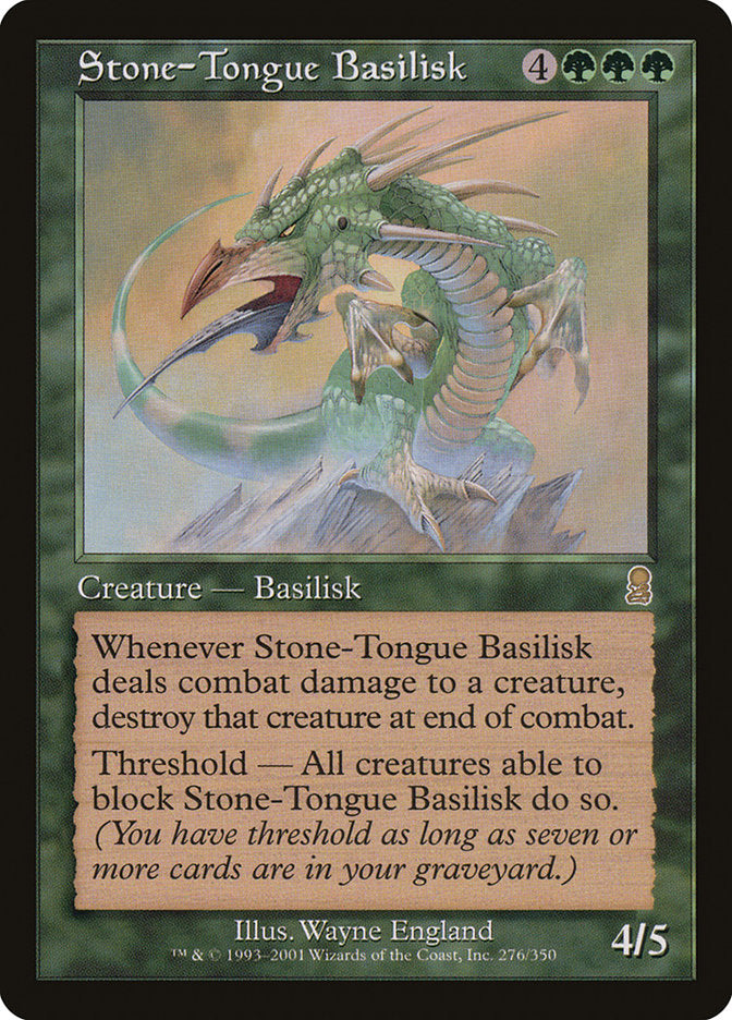 Stone-Tongue Basilisk [Odyssey] | Game Master's Emporium (The New GME)