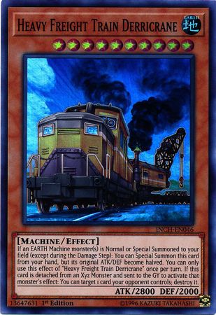 Heavy Freight Train Derricrane [INCH-EN046] Super Rare | Game Master's Emporium (The New GME)