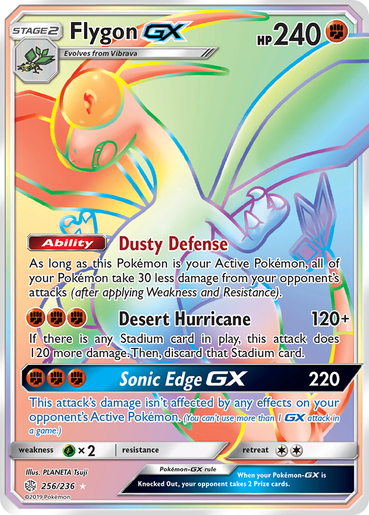 Flygon GX (256/236) [Sun & Moon: Cosmic Eclipse] | Game Master's Emporium (The New GME)