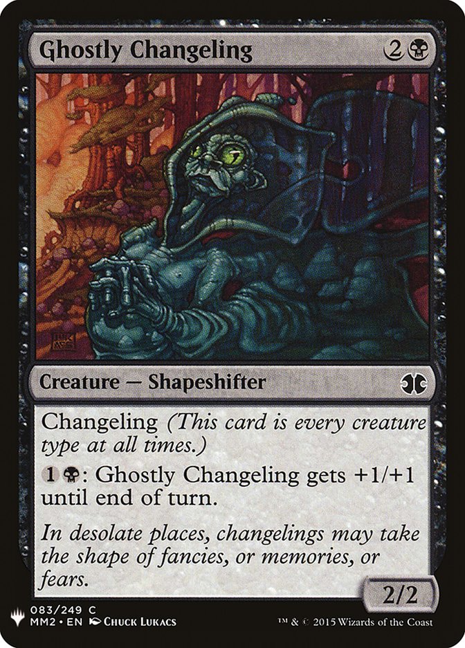 Ghostly Changeling [Mystery Booster] | Game Master's Emporium (The New GME)